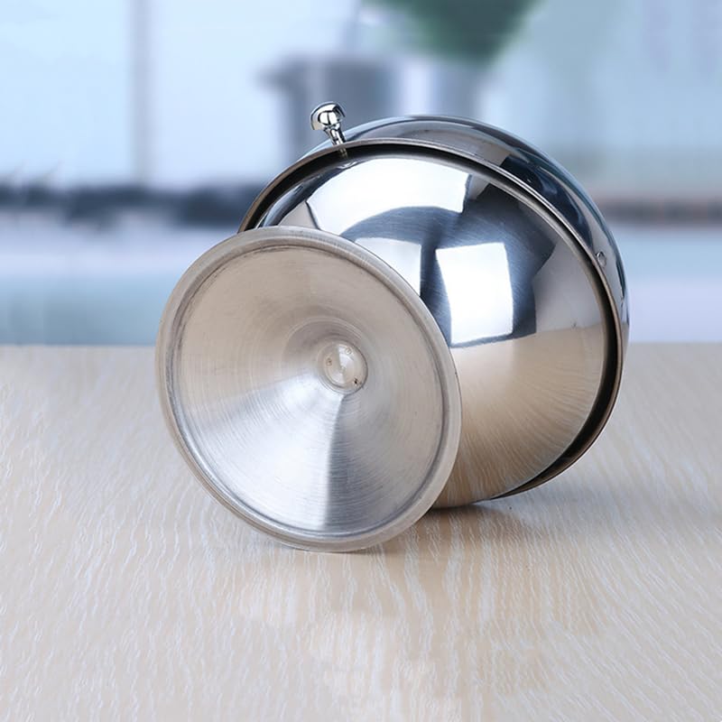 Amazon.com | CLoxks 16 Oz Stainless Stee Sugar Candy Bowl with